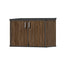TERKKIN KingCenter2 Horizontal 6.3x3.6ft 2300L Storage Shed Ultra Warm Oak 3D - Main view