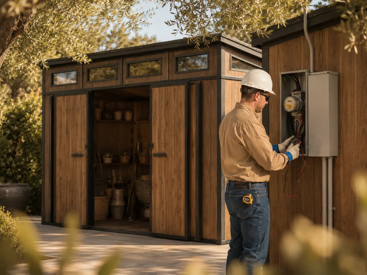 How to Run Electricity to a Shed?