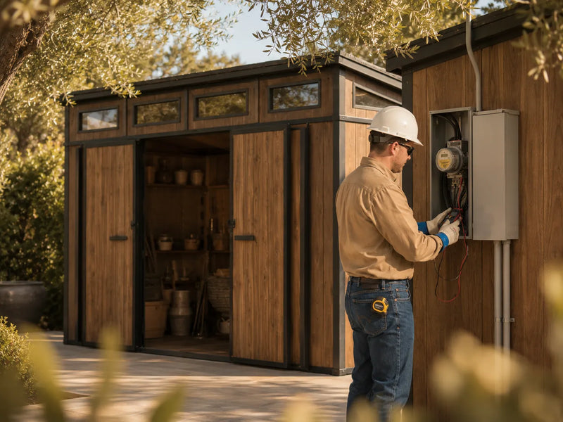 How to Run Electricity to a Shed?