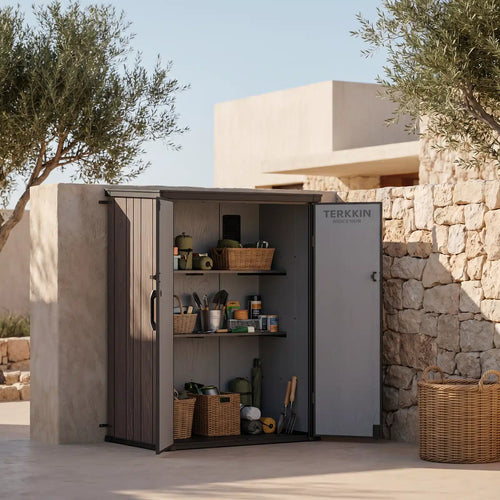 TERKKIN 670L Vertical Shed for Compact Spaces