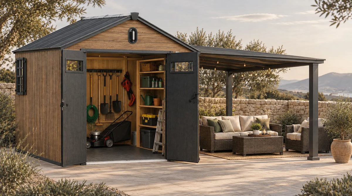 Storage Shed with Porch: Ultimate Backyard Retreat Guide