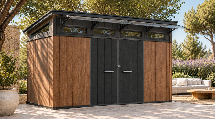 How to Build an Overhang for a Shed?
