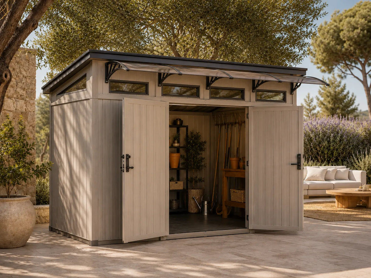 How to Build an Overhang for a Shed?