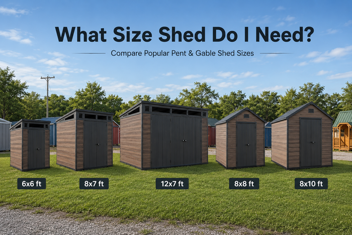 What Size Shed Do I Need? Guide & Calculator