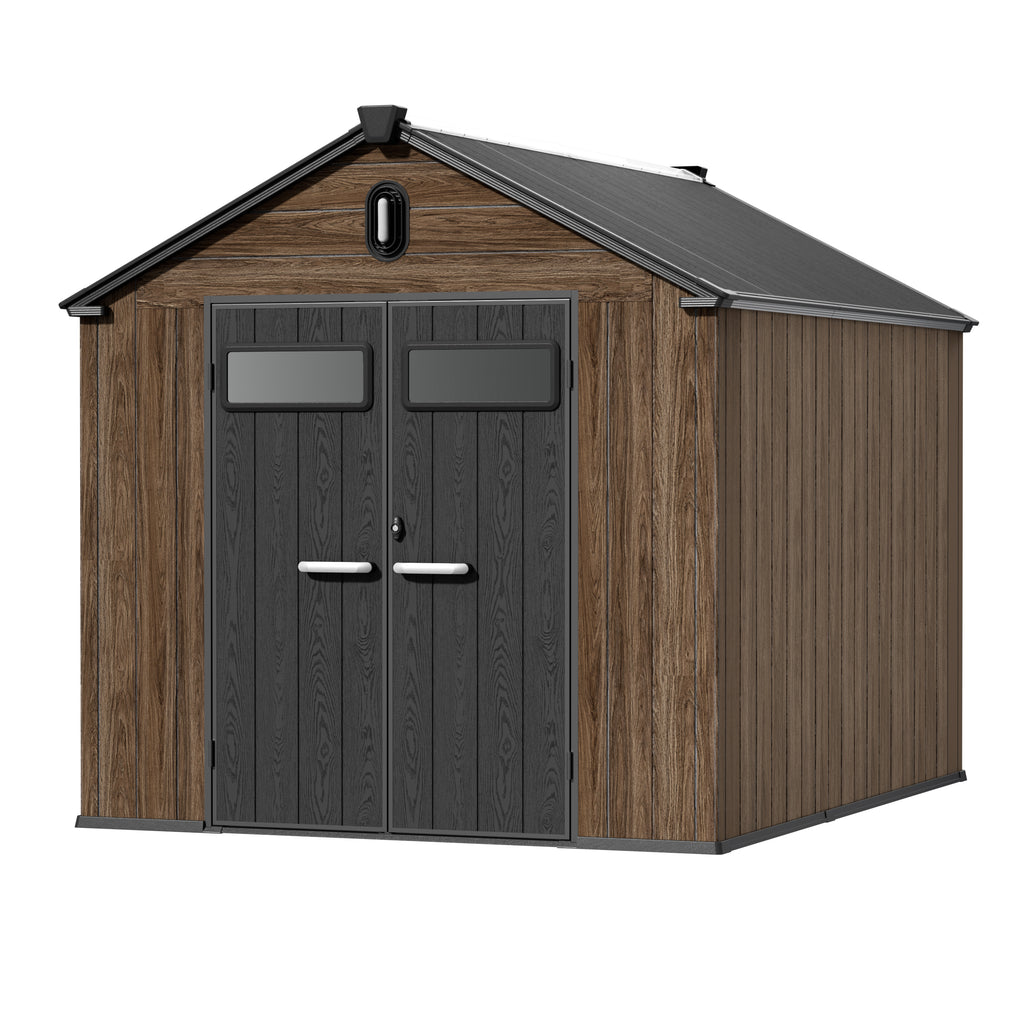TERKKIN 8x10 Resin Storage Shed with Floor (Copy)