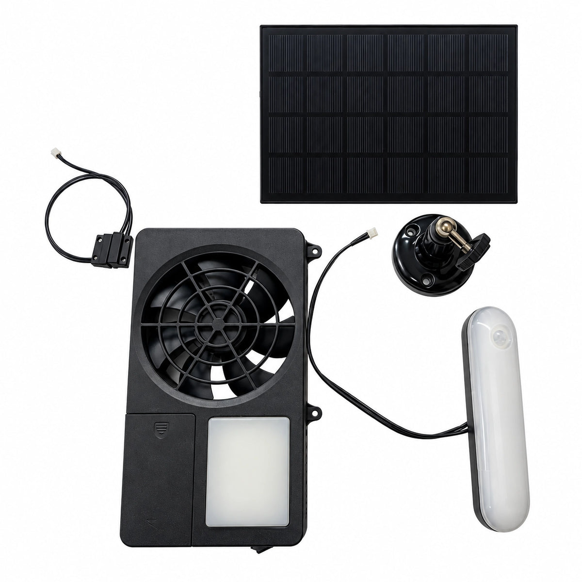 Solar Ventilation Kit Components
