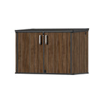 TERKKIN KingCenter2 Horizontal 6.3x3.6ft 2300L Storage Shed Ultra Warm Oak 3D - Main view