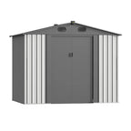 12′ X 7′ Shed With Pent Roof And Grid Window video