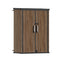 TERKKIN KingCenter2 Vertical 4.3x2.4ft Tall 1400L Storage Shed Ultra Warm Oak 3D - Main view
